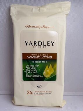 Yardley London Disposable Washcloths - (Pack of 24)